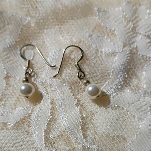 Elegant Pearl Drop Earrings